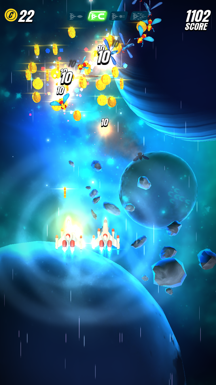 ギャラガウォーズ (Galaga Wars) androidアプリスクリーンショット2