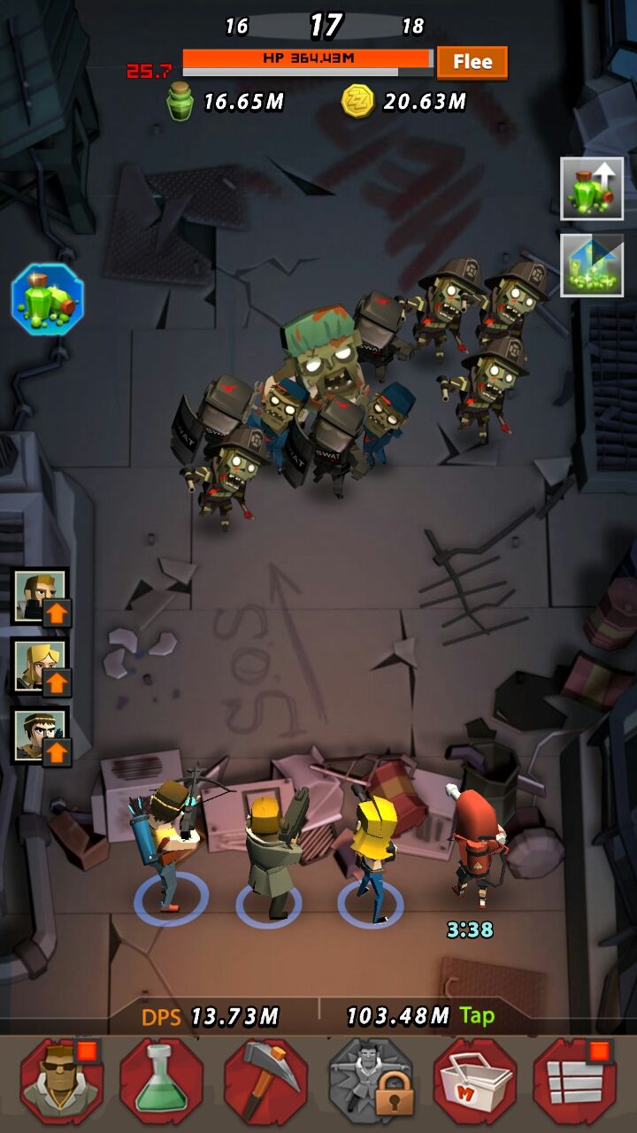 androidアプリ ザップゾンビーズ(Zap Zombies)攻略スクリーンショット2