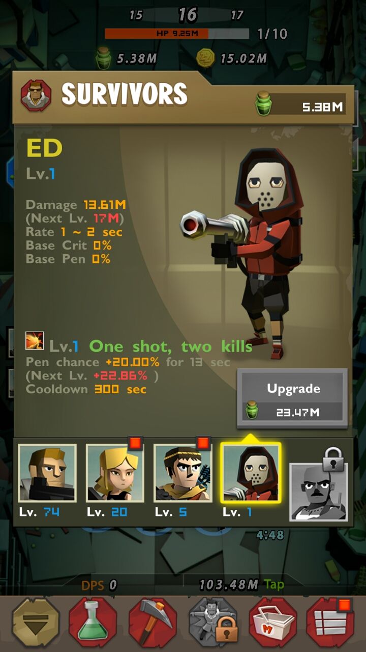 androidアプリ ザップゾンビーズ(Zap Zombies)攻略スクリーンショット3