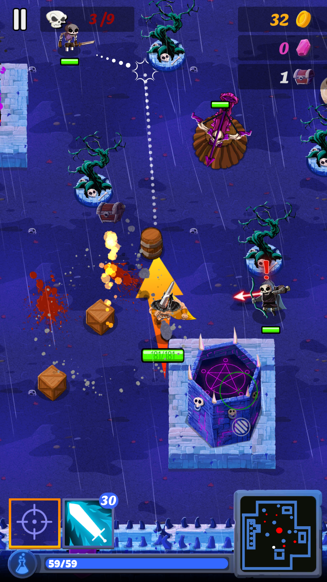 androidアプリ Barbaric: The Golden Hero攻略スクリーンショット4