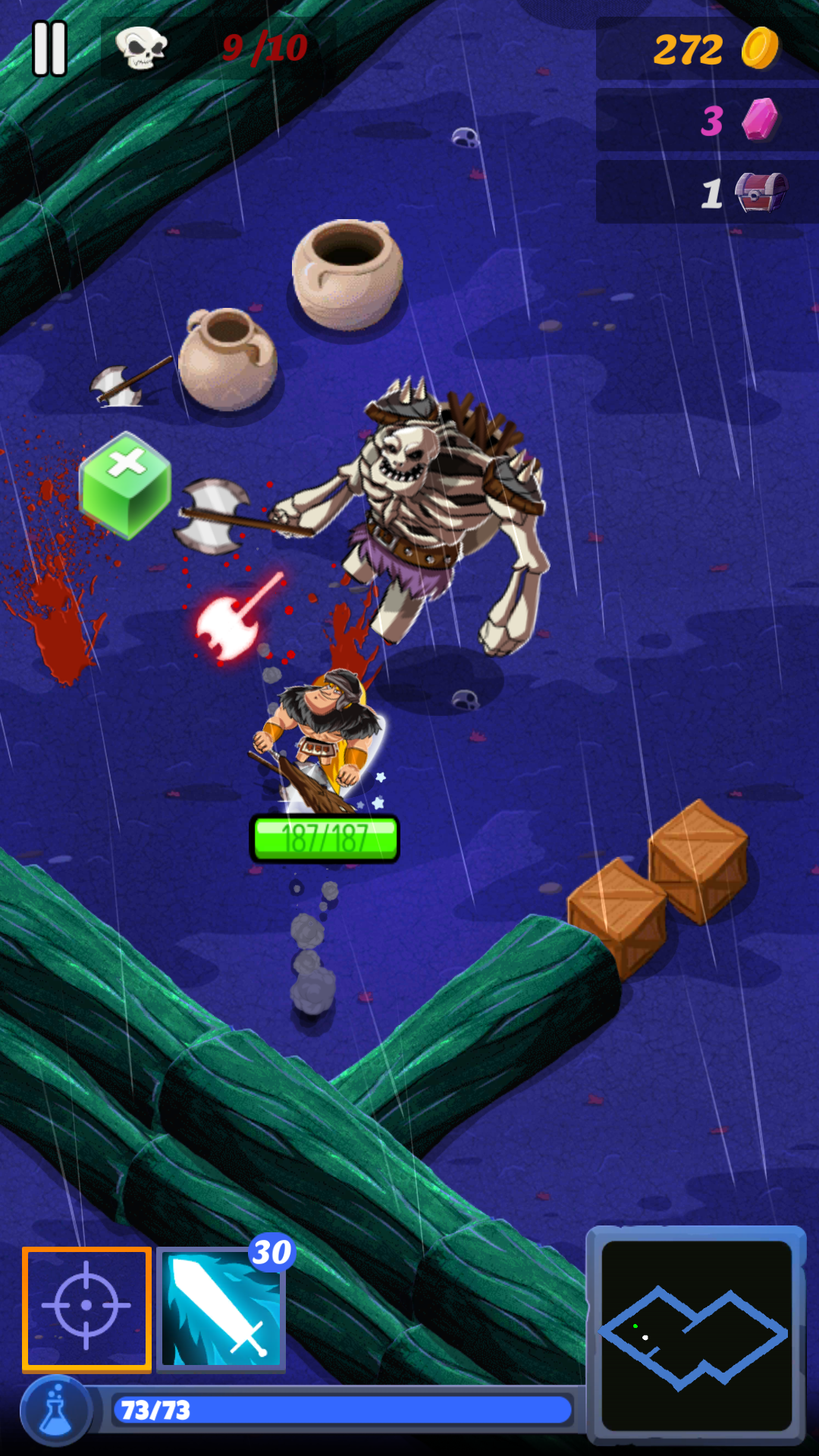 androidアプリ Barbaric: The Golden Hero攻略スクリーンショット6