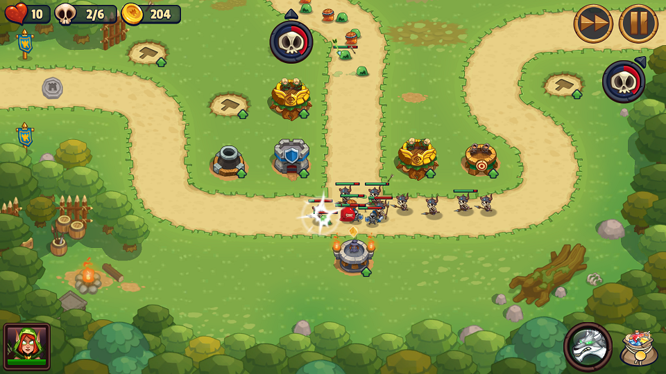 androidアプリ Legends TD - None Shall Pass!攻略スクリーンショット5