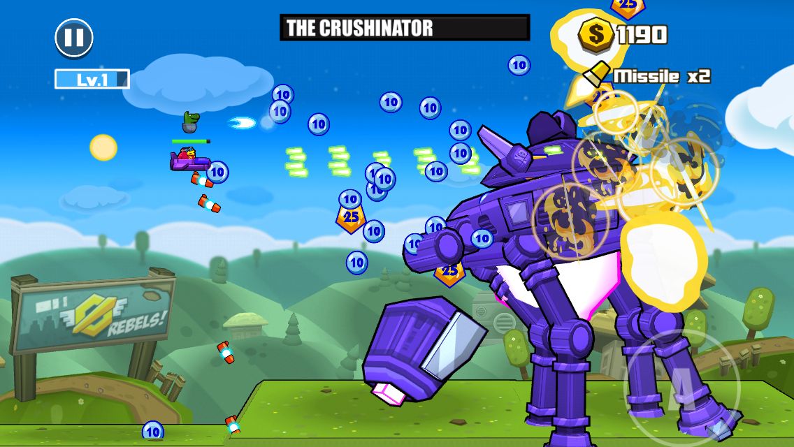 Toon Shooters 2: The Freelancers androidアプリスクリーンショット1