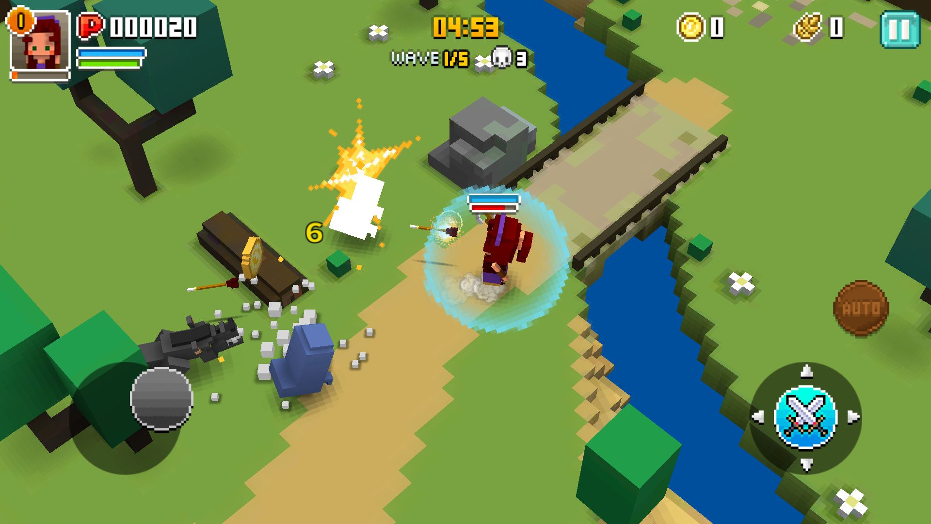 androidアプリ キューブナイト(Cube Knight: Battle of Camelot)攻略スクリーンショット2