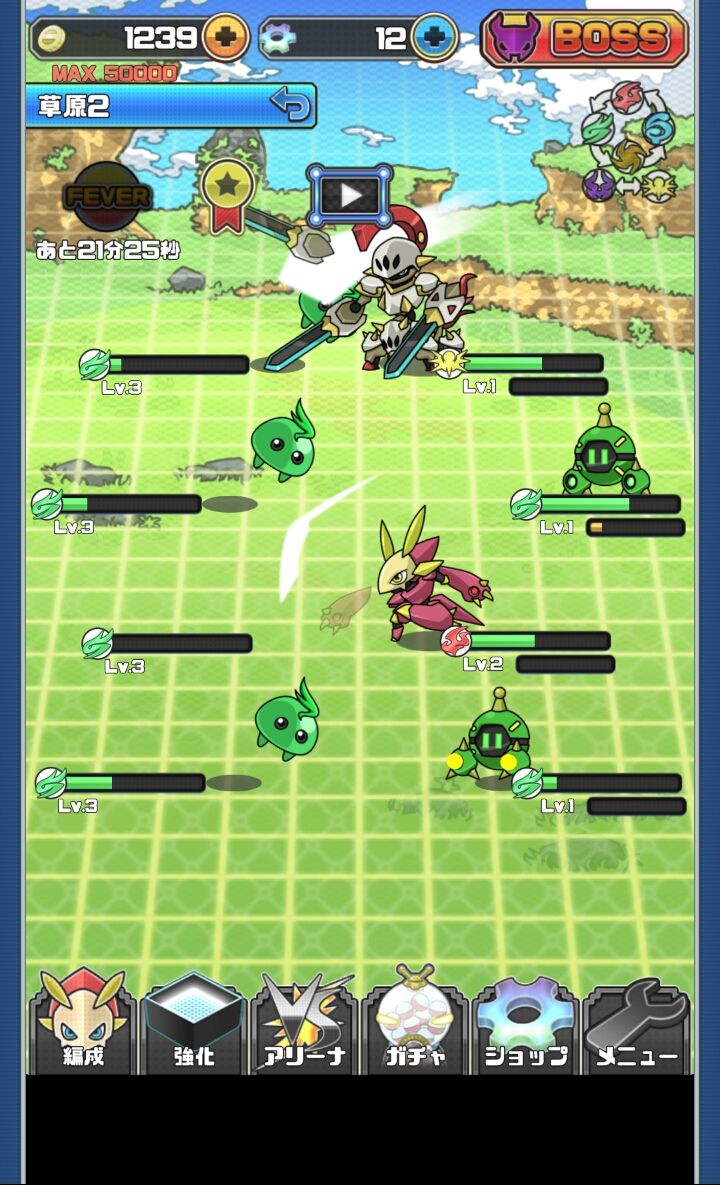 androidアプリ カプモンTAP!攻略スクリーンショット3