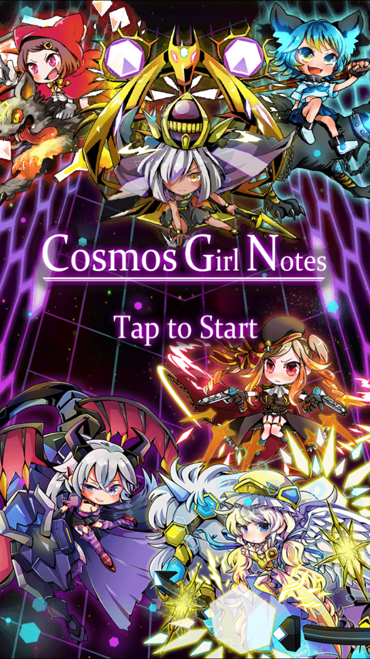 androidアプリ コスモガールノーツ攻略スクリーンショット1