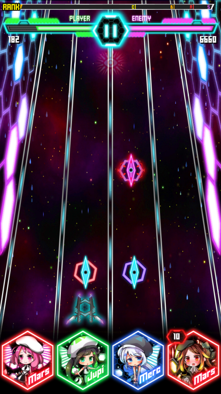 コスモガールノーツ androidアプリスクリーンショット1