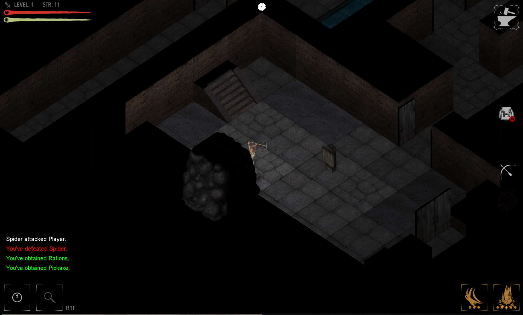 androidアプリ Darkness Survival攻略スクリーンショット2