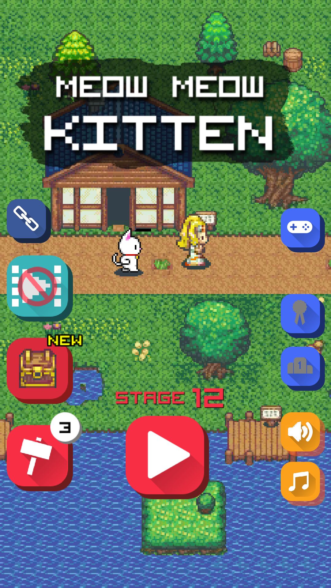 androidアプリ Meow Meow Kitten攻略スクリーンショット1