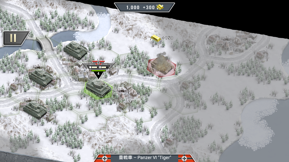 androidアプリ 1941白の戦線～ドイツvsソ連～攻略スクリーンショット3