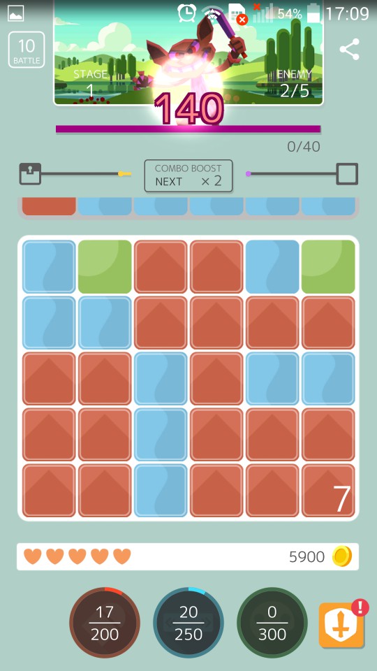 androidアプリ 10BATTLE攻略スクリーンショット2