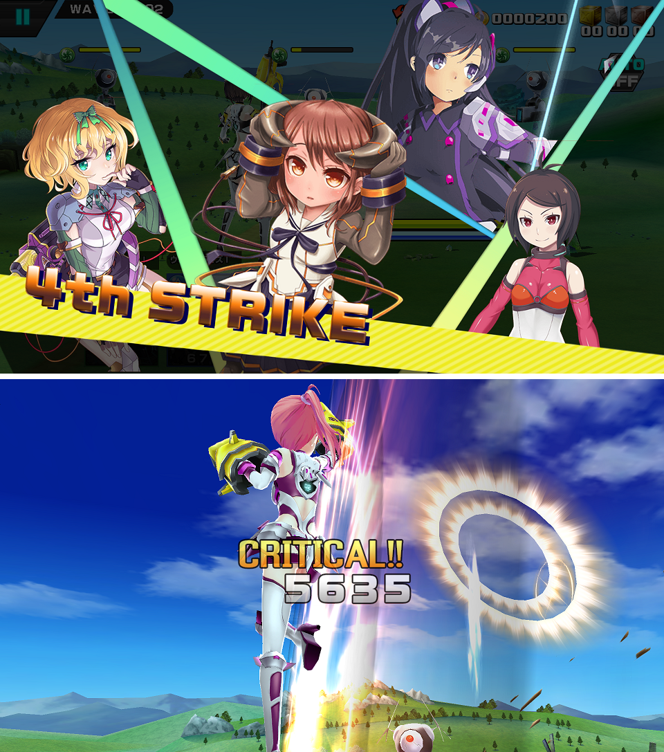 ラグナストライクエンジェルズ androidアプリスクリーンショット3