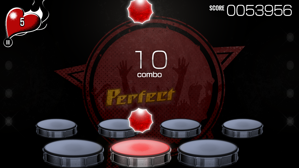 androidアプリ DRUM STAR攻略スクリーンショット3