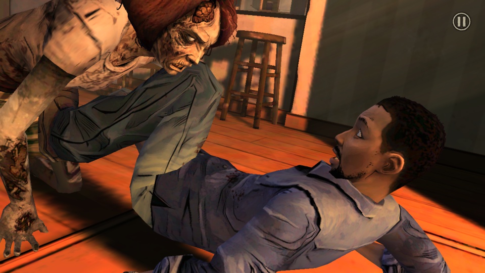 The Walking Dead: The Game（ウォーキング・デッド） androidアプリスクリーンショット1