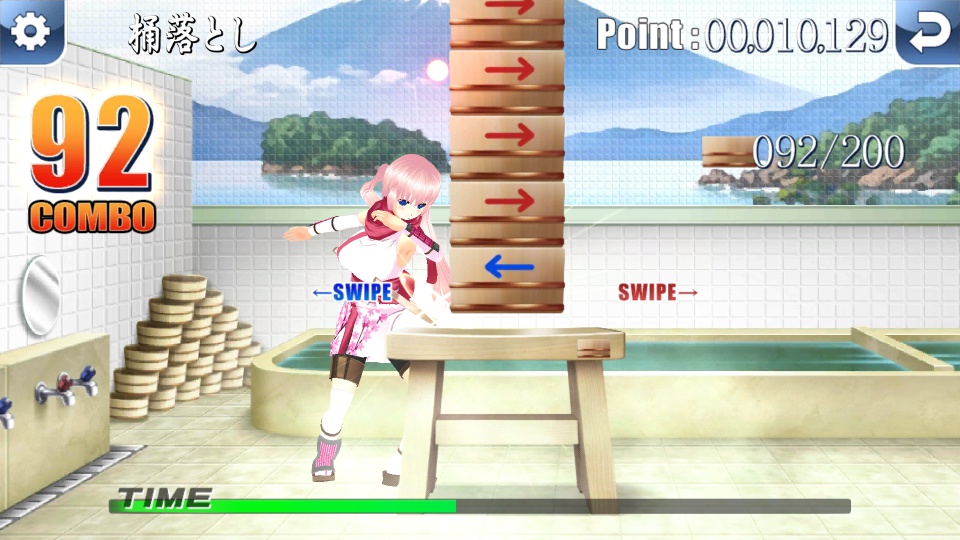 androidアプリ Ninja Chop Z 桜(忍者チョップZ S)攻略スクリーンショット5