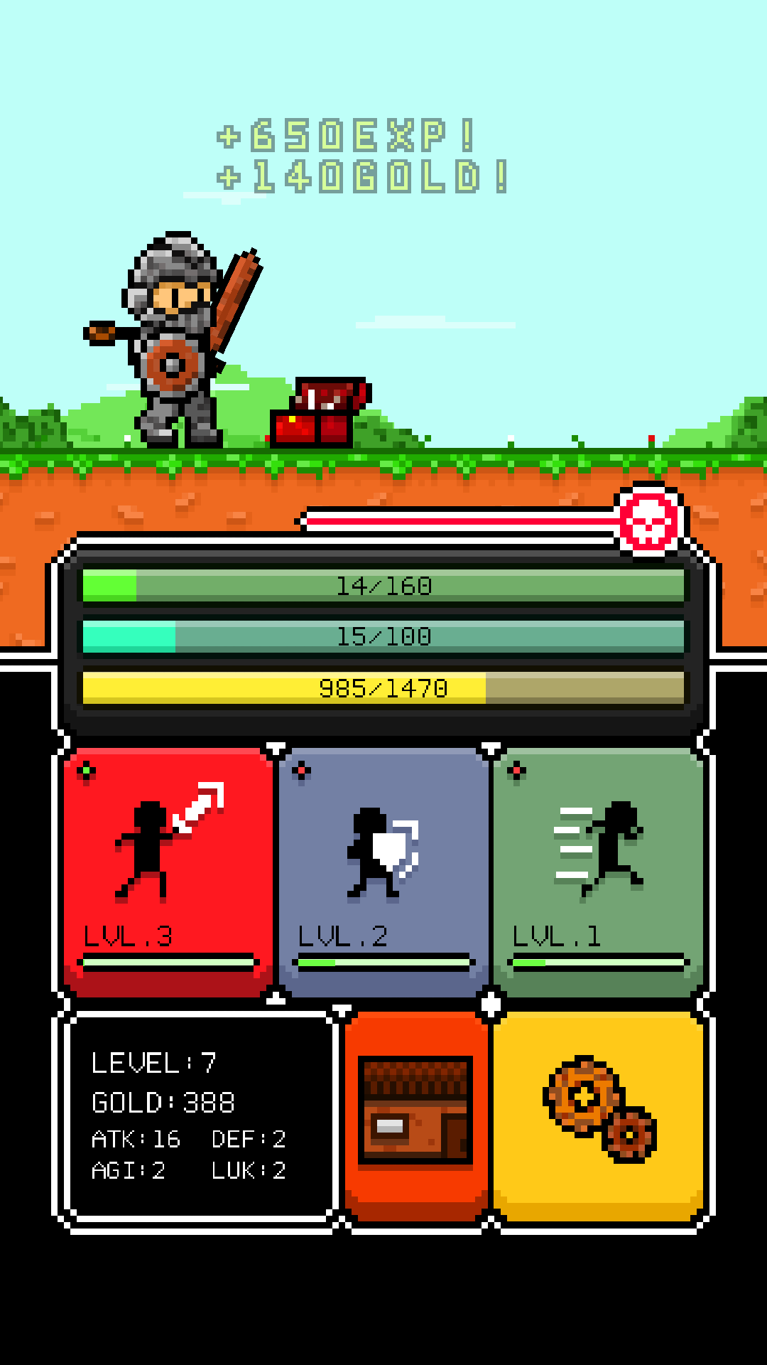androidアプリ Wind-Up Warrior攻略スクリーンショット3