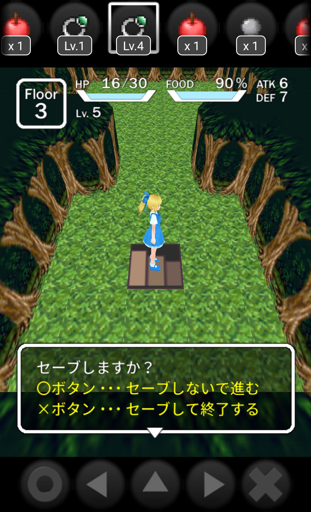 androidアプリ アリスと不思議な迷宮 3D攻略スクリーンショット4