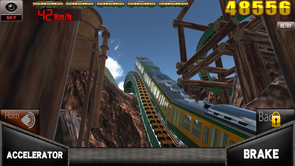 androidアプリ 絶叫トレイン ~東海珍道中~攻略スクリーンショット4