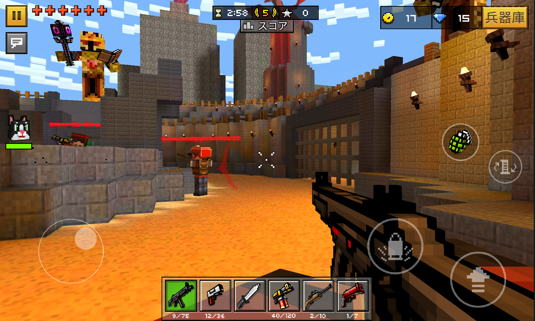 androidアプリ Pixel Gun 3D攻略スクリーンショット5