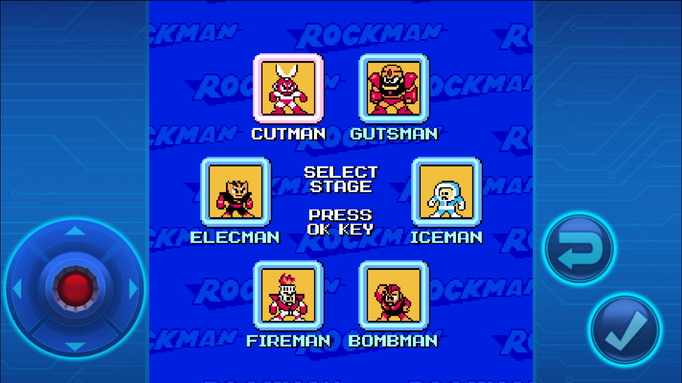 ロックマン モバイル(ロックマン1) androidアプリスクリーンショット2