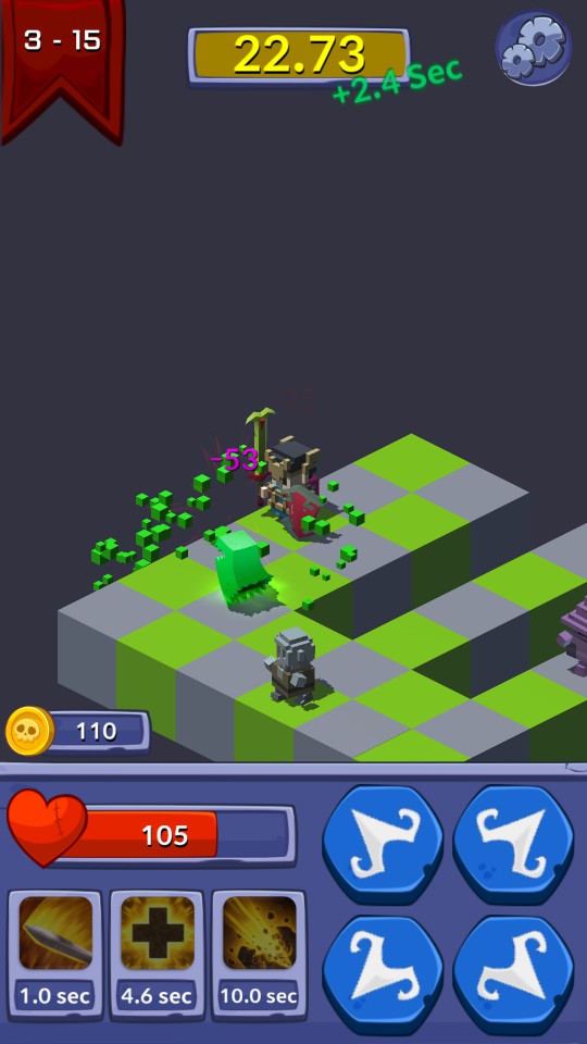 androidアプリ Time Rogue（タイム・ローグ）攻略スクリーンショット4