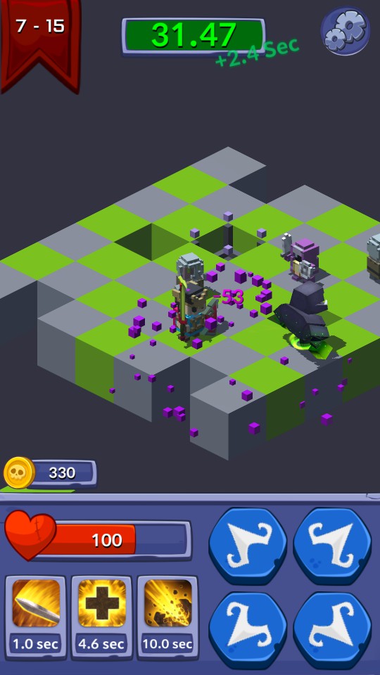 androidアプリ Time Rogue（タイム・ローグ）攻略スクリーンショット5