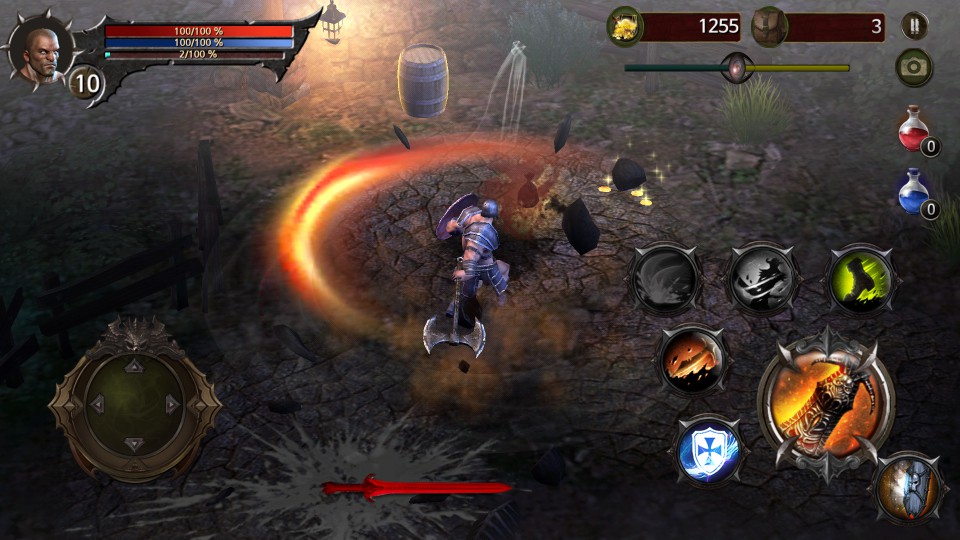 androidアプリ Blood Warrior(ブラッドウォリアー)攻略スクリーンショット3