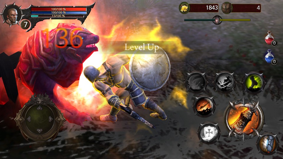 androidアプリ Blood Warrior(ブラッドウォリアー)攻略スクリーンショット5