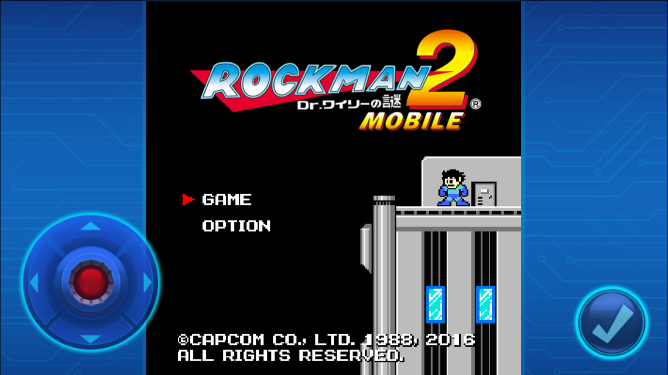 androidアプリ ロックマン2 モバイル攻略スクリーンショット1