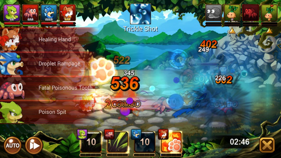 androidアプリ Lucid Sky -Battle Monsters-攻略スクリーンショット5