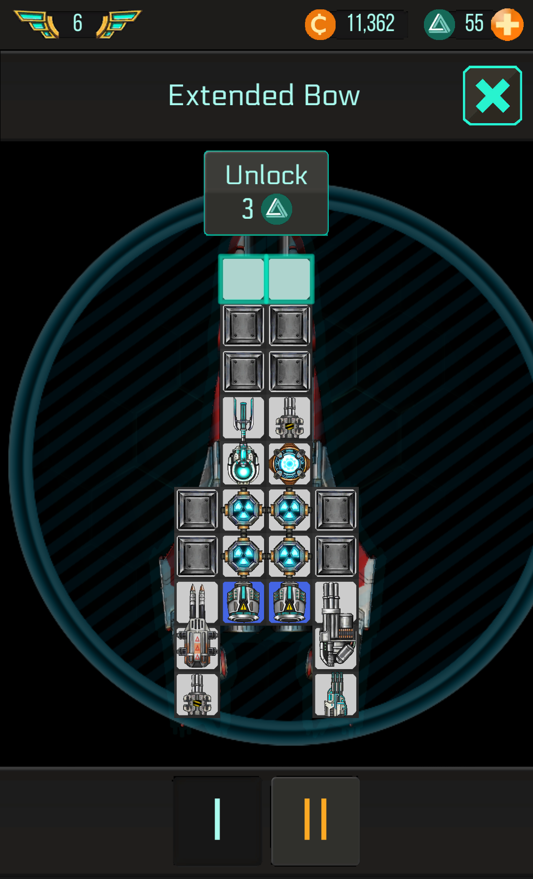 androidアプリ Spaceship Battles攻略スクリーンショット7