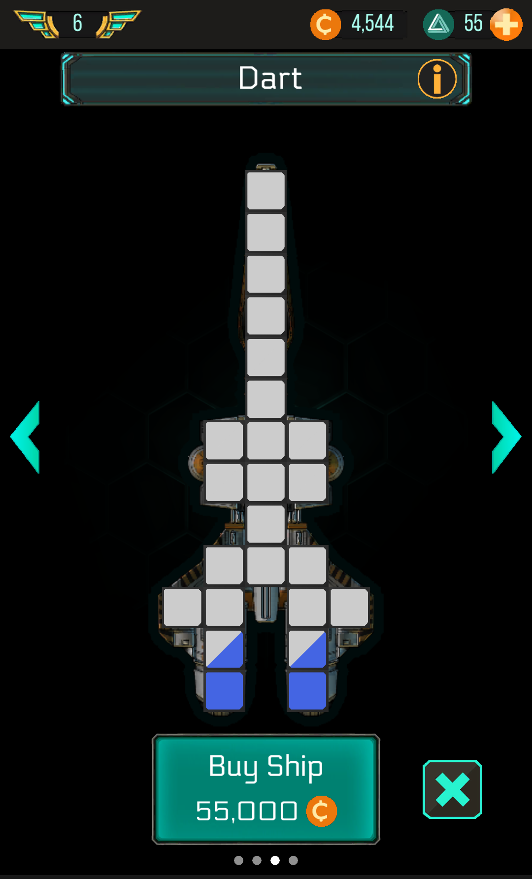 androidアプリ Spaceship Battles攻略スクリーンショット8