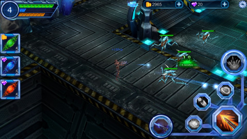 androidアプリ Eve Special Forces(Galaxy Hunter)攻略スクリーンショット3