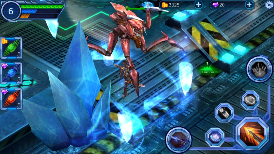 androidアプリ Eve Special Forces(Galaxy Hunter)攻略スクリーンショット5