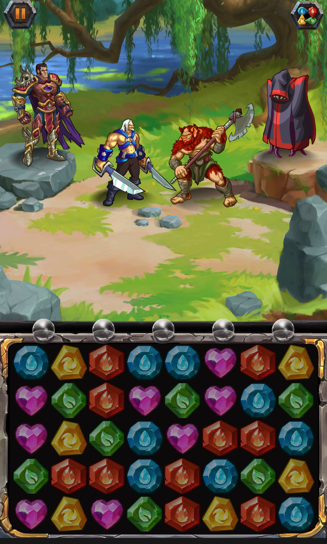 androidアプリ Heroes Of Battle Cards攻略スクリーンショット2