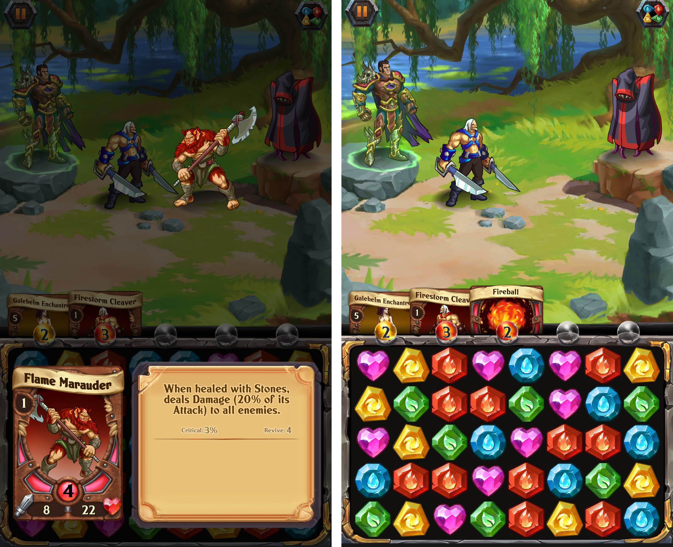 androidアプリ Heroes Of Battle Cards攻略スクリーンショット3