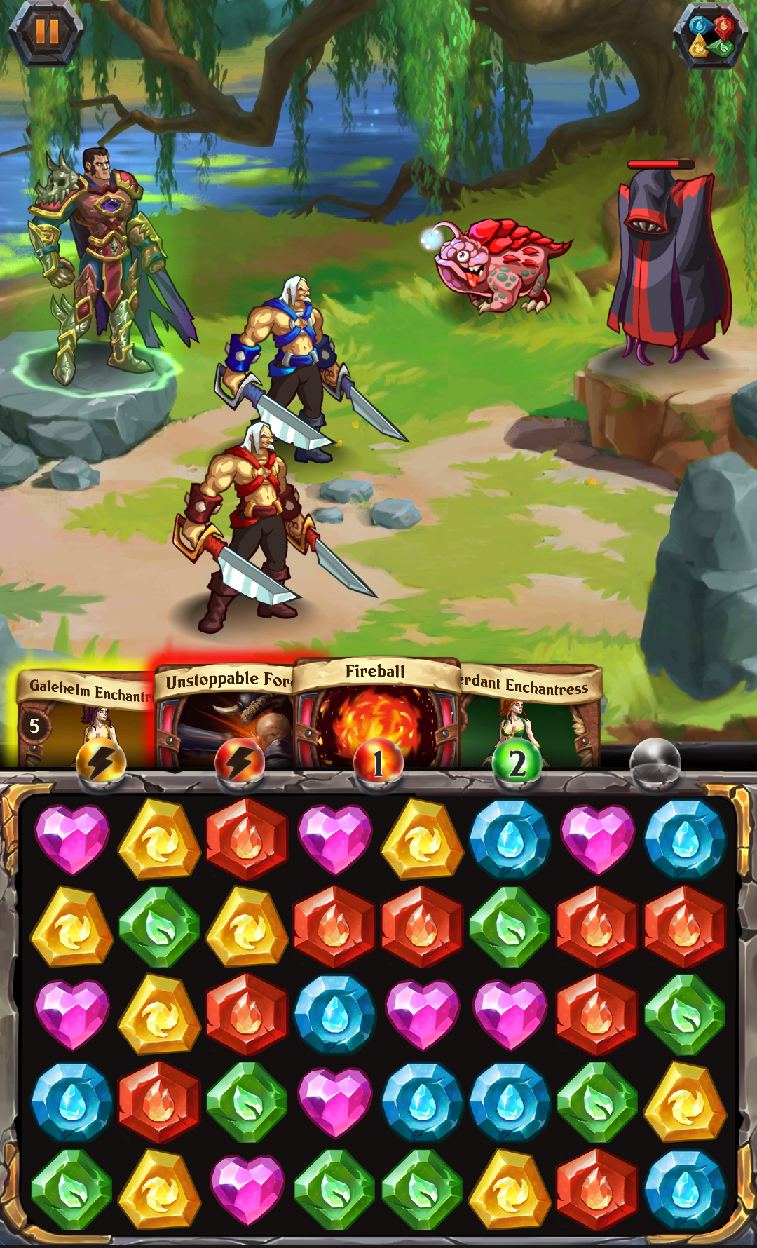 androidアプリ Heroes Of Battle Cards攻略スクリーンショット4