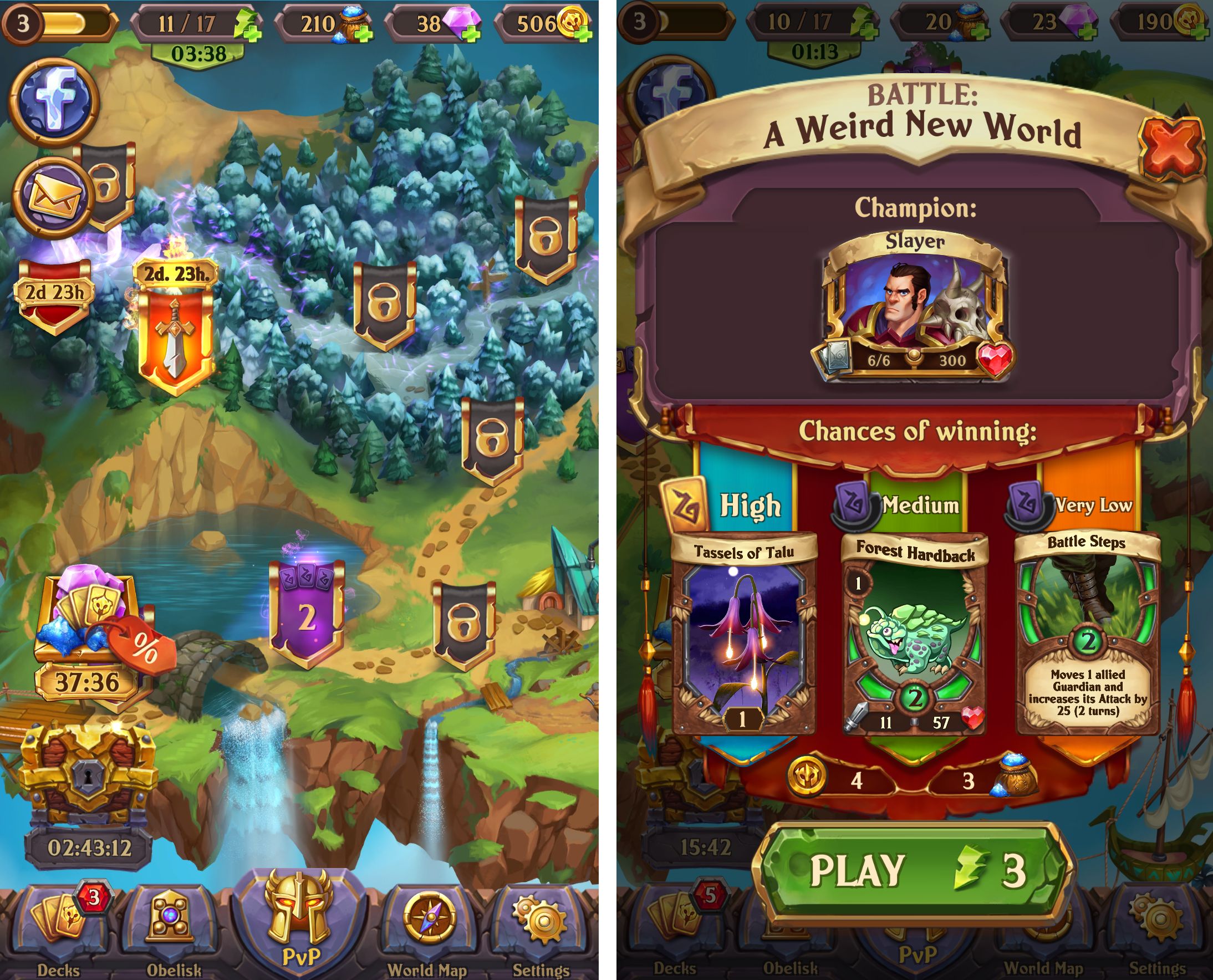 androidアプリ Heroes Of Battle Cards攻略スクリーンショット7