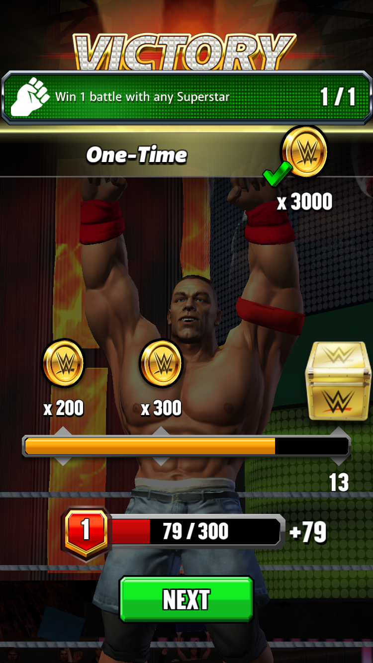 androidアプリ WWE Champions(ＷＷＥ：チャンピオンズ)攻略スクリーンショット5