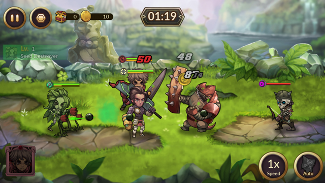 androidアプリ レイダースクエストRPG (Raiders Quest RPG)攻略スクリーンショット3
