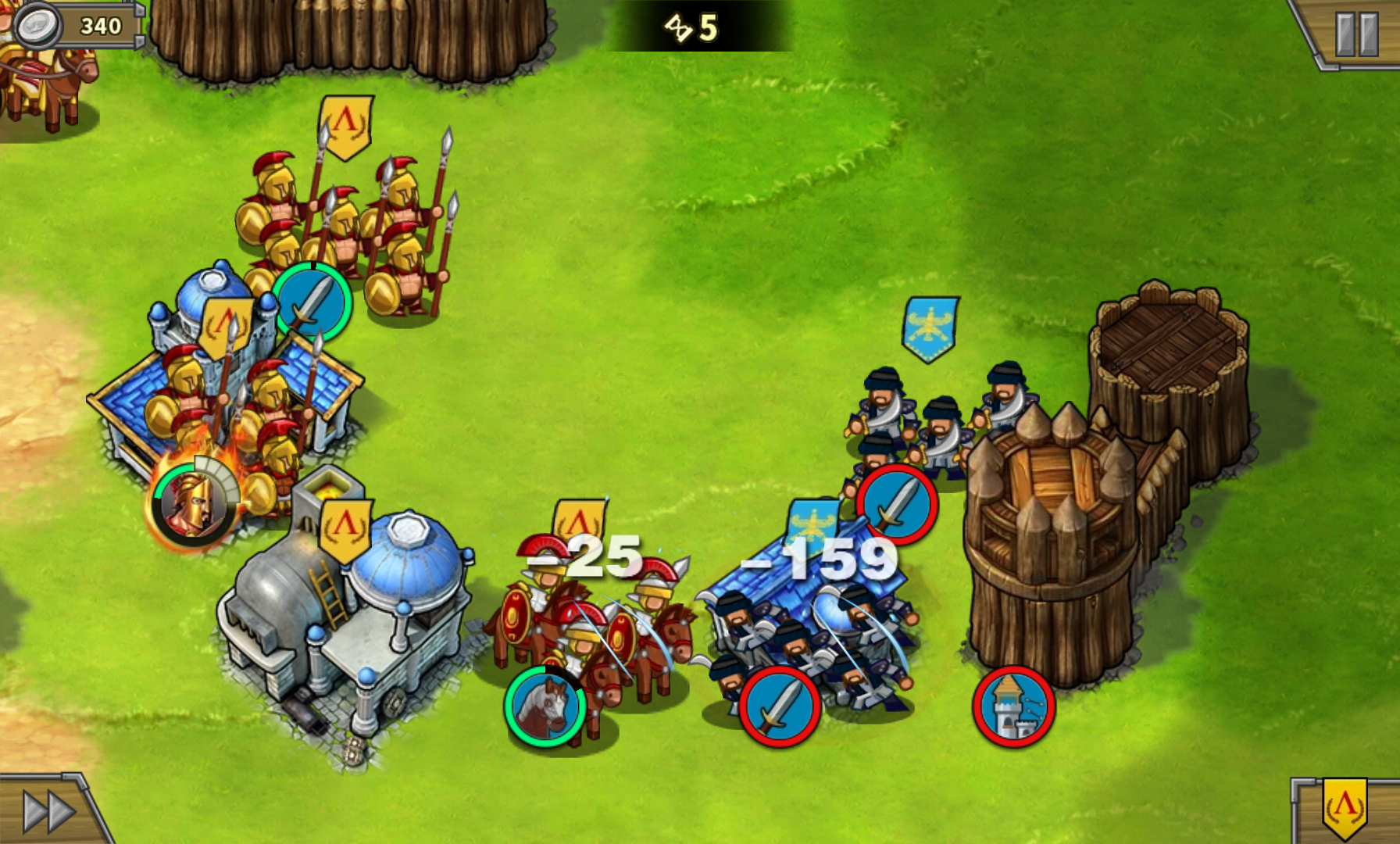 androidアプリ 欧陸戦争5:帝国攻略スクリーンショット3