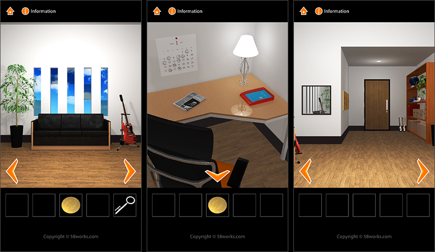 脱出ゲーム MJ ROOM androidアプリスクリーンショット1