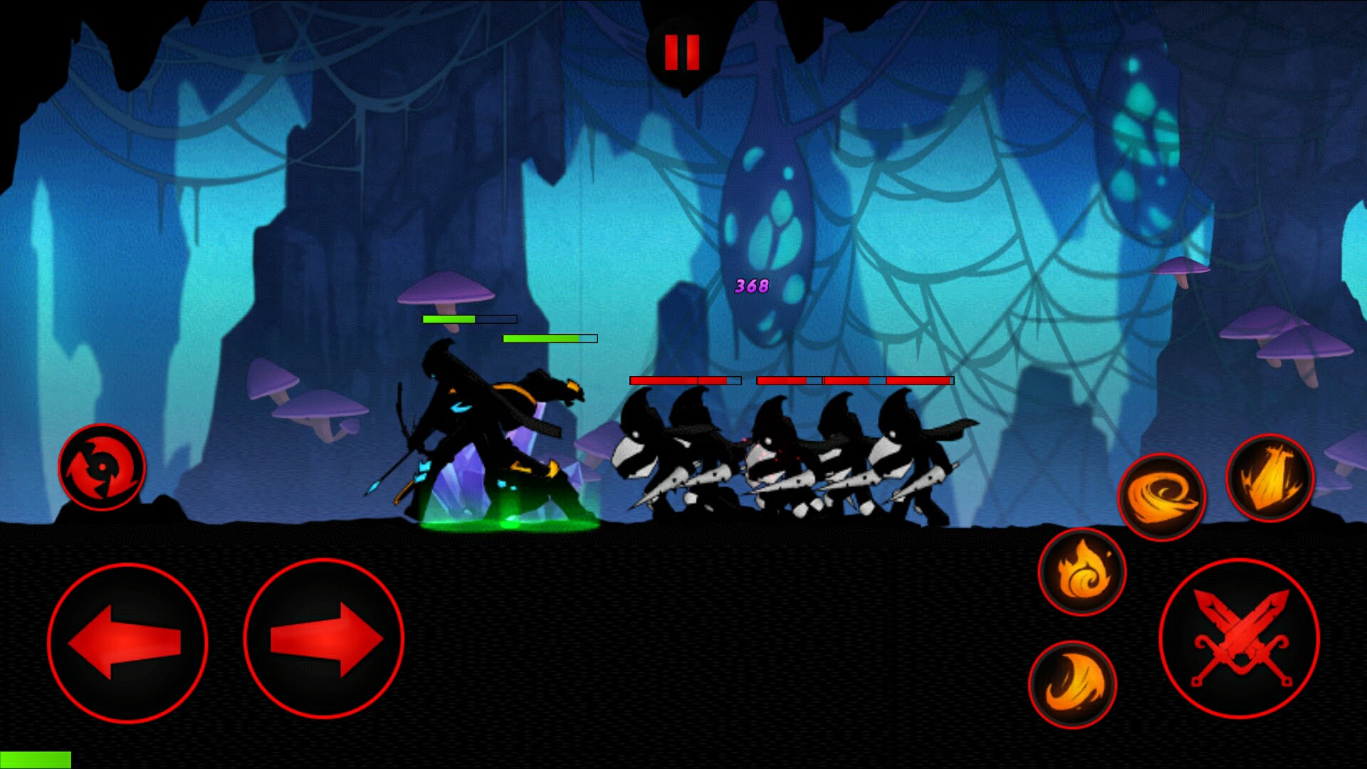 androidアプリ League of Stickman Free攻略スクリーンショット1