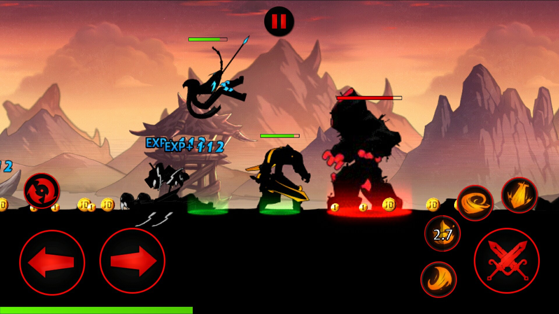 League of Stickman Free androidアプリスクリーンショット1