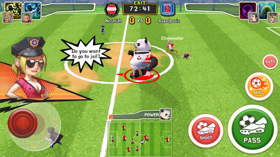 androidアプリ Monster Soccer(モンスターサッカー)攻略スクリーンショット4