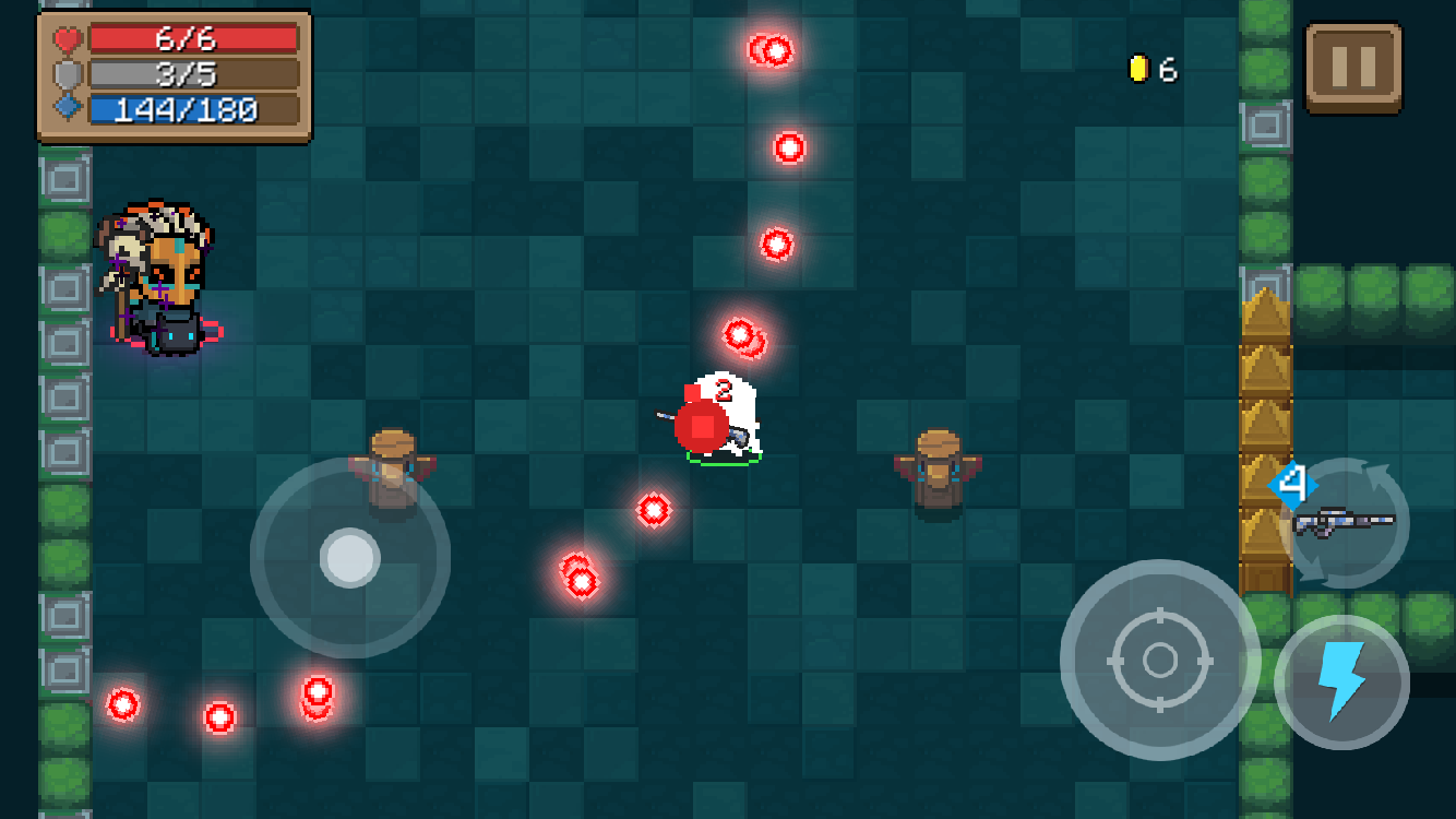 androidアプリ Soul Knight(ソウルナイト)攻略スクリーンショット2