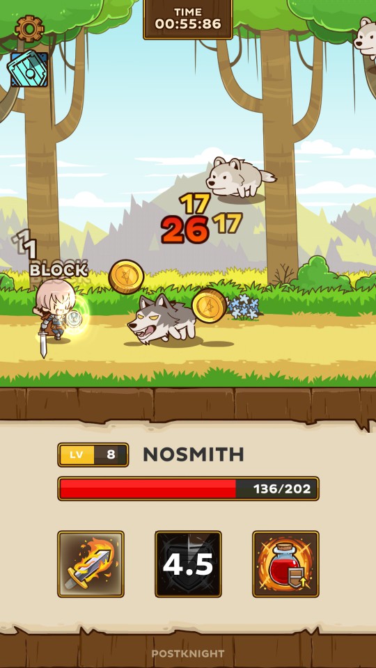 androidアプリ PostKnight(ポストナイト)攻略スクリーンショット3