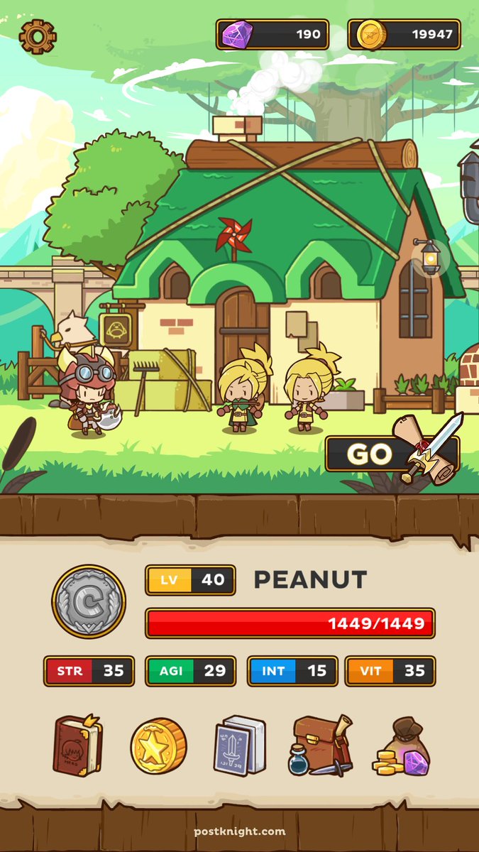 androidアプリ PostKnight(ポストナイト)攻略スクリーンショット7