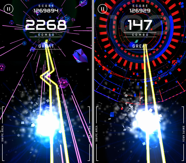 スワイプビートプラス（SWIPE BEAT+） androidアプリスクリーンショット1
