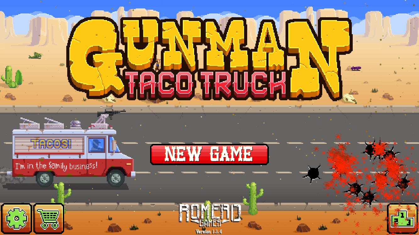 androidアプリ Gunman Taco Truck攻略スクリーンショット1